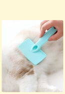 Soft Grip Stainless Steel Comb for Pet Grooming