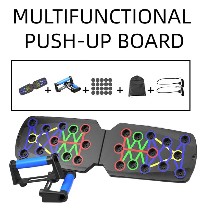 PowerPlank Pro: Multi-Functional Push Up Board for Home Fitness