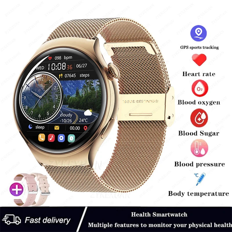 Vitality360 Mini: Huawei GT4 Smart Watch with AMOLED HD Screen