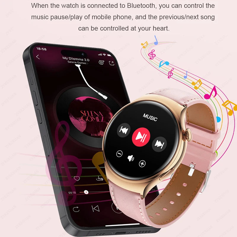 Vitality360 Mini: Huawei GT4 Smart Watch with AMOLED HD Screen