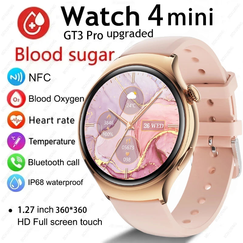 Vitality360 Mini: Huawei GT4 Smart Watch with AMOLED HD Screen