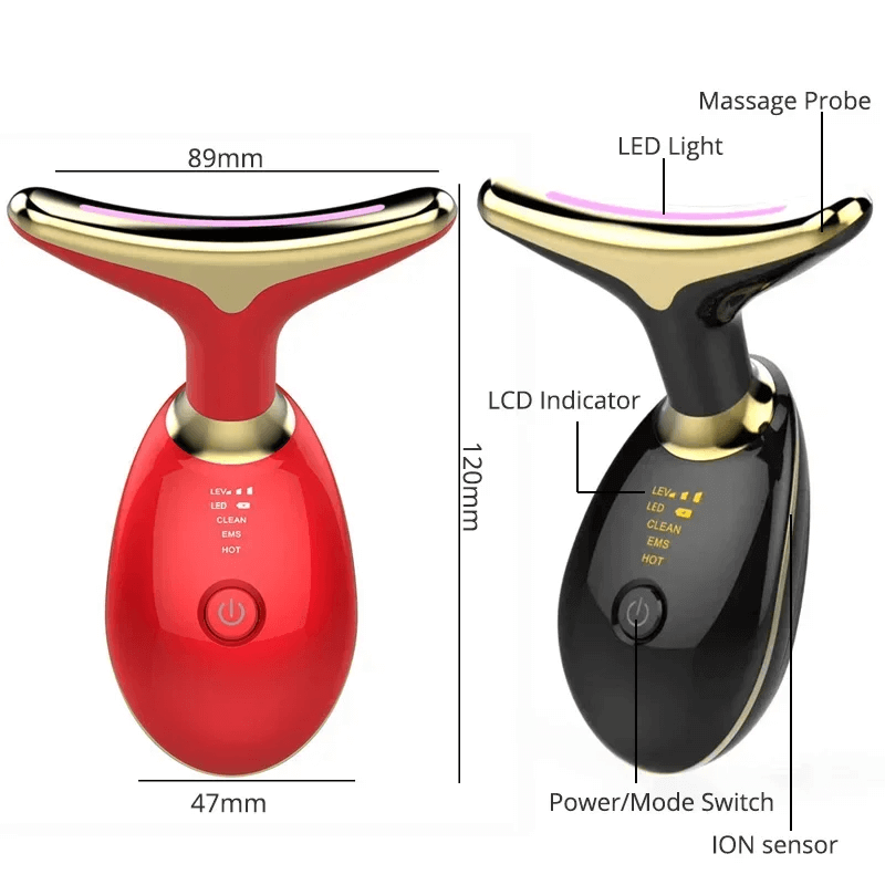 Face llift with microstron EMS wrinkle removal Zanmassage!