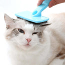 Soft Grip Stainless Steel Comb for Pet Grooming