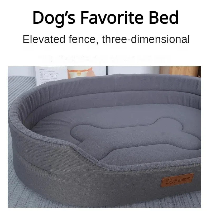 SnuggleNest Deluxe: Soft Bed and Blanket for Cats and Dogs