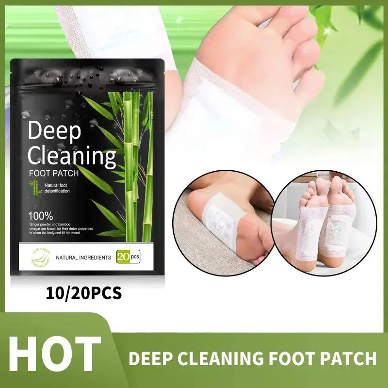 Bamboo Detoxifying Foot Patches  Natural