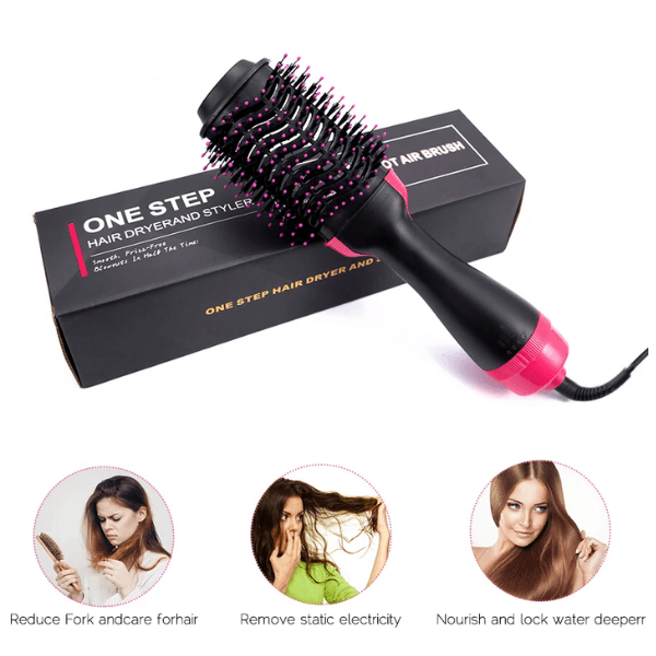 Professional hair dryer with ion technology power! 3-in-1!"