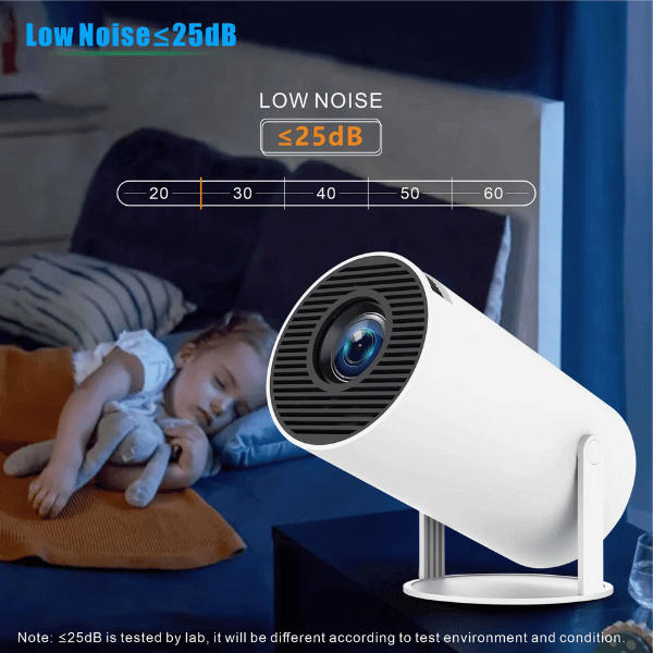 Projector  Style for SAMSUNG XiaoMi Android WIFI Home Cinema Portable USB!