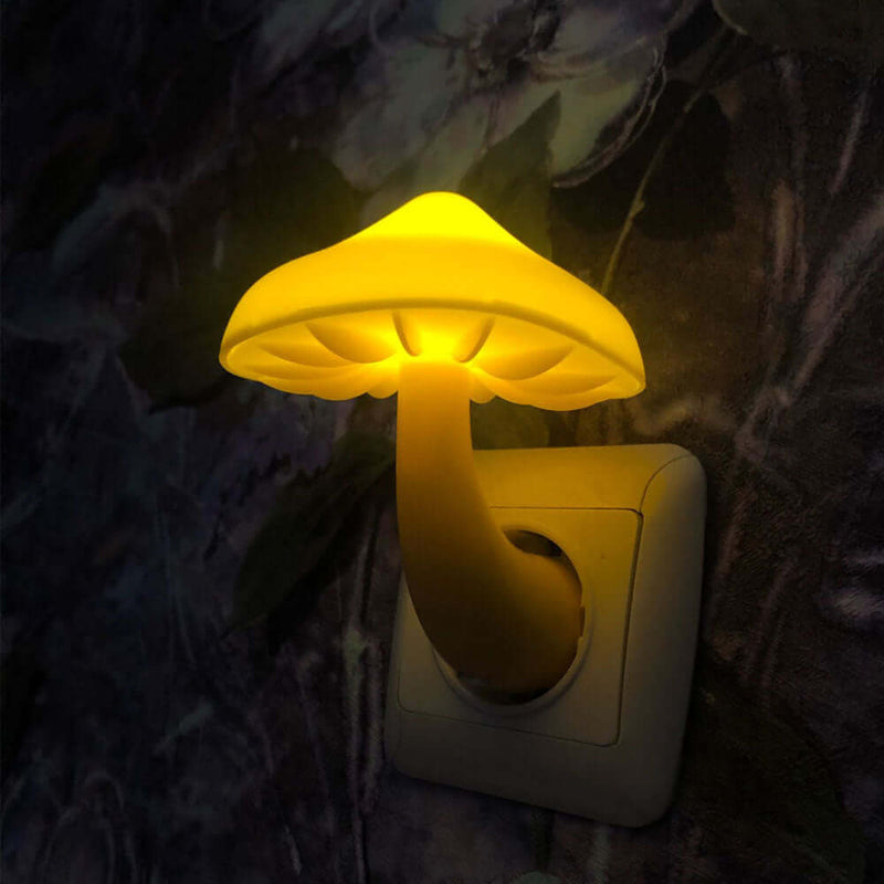 Mushroom Led Socket Lamp "Relaxing Nights for Babies