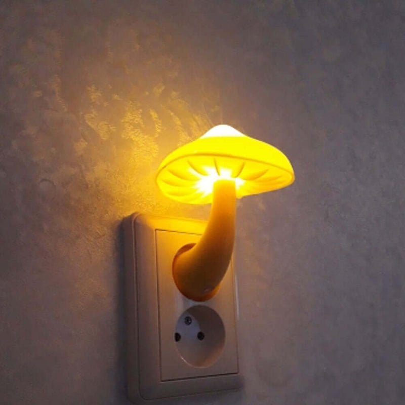 Mushroom Led Socket Lamp "Relaxing Nights for Babies