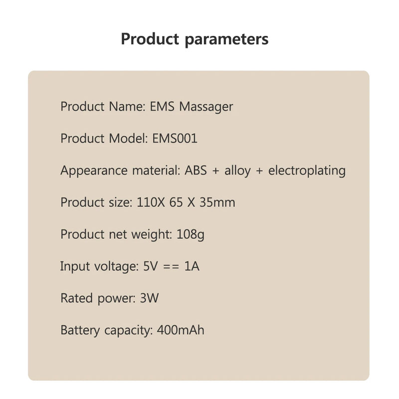 microcurrent facial  lifiting massage