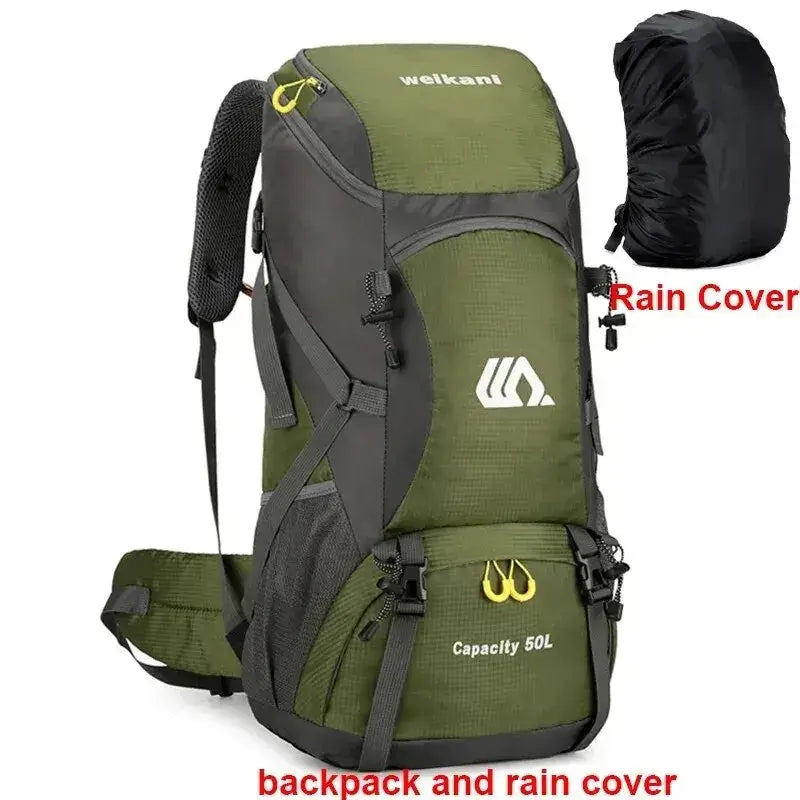 BackpaCK 50 lL.. Waterproof for Travel