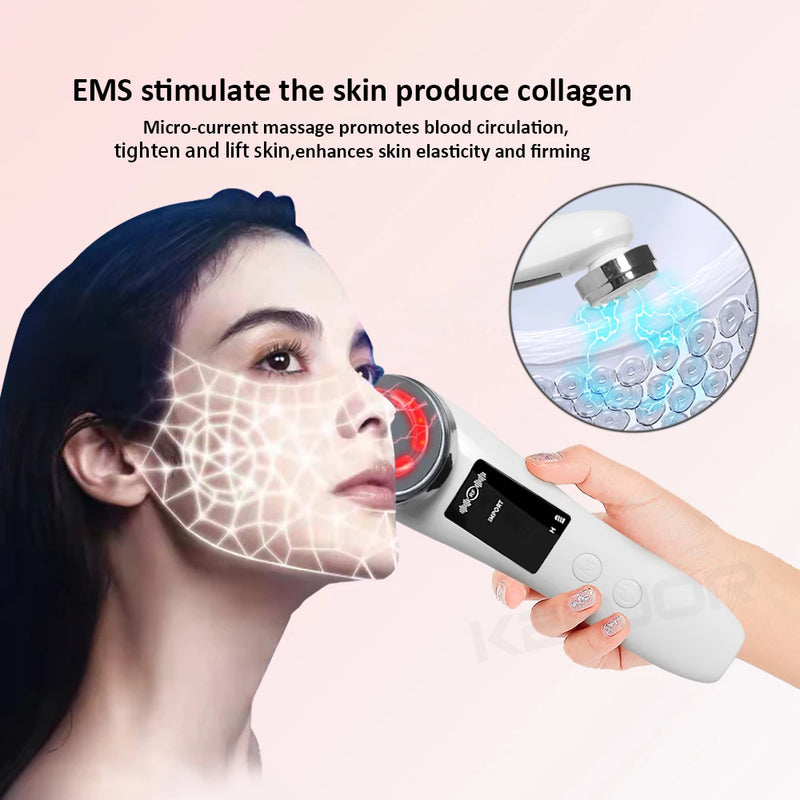 "ZanDermacare Pro 5-in-1 - Facial Therapy Device"