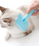 Soft Grip Stainless Steel Comb for Pet Grooming